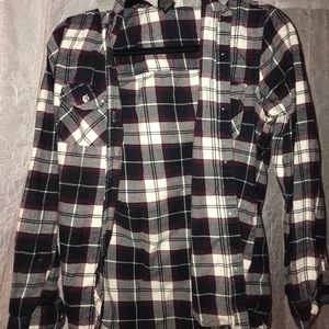 Zumiez Flannel with hood